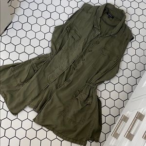 Army green vest